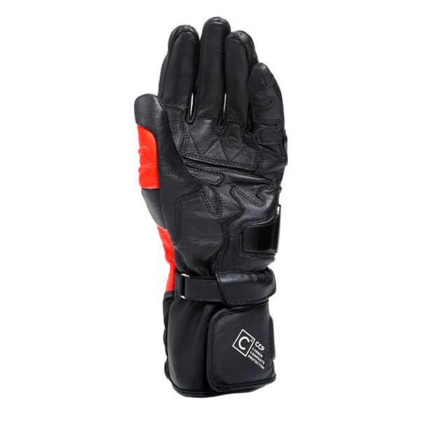 Dainese Carbon 4 Long Black Fluo Red White