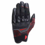 Motorradhandschuhe Dainese Ermex Black Red-Lava