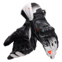 Motorradhandschuhe Dainese Fiero Metal Black White Red Fluo