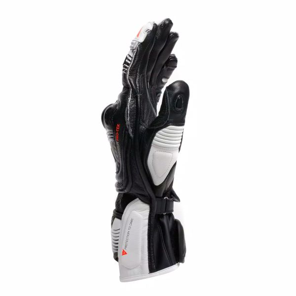 Dainese Fiero Metal Black White Red Fluo