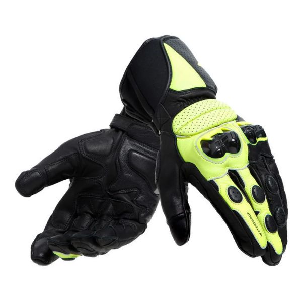 Motorradhandschuhe Dainese Impeto D-Dry Black Fluo Yellow
