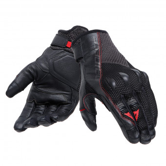 Motorradhandschuhe Dainese Karakum Ergo-Tek Black Black