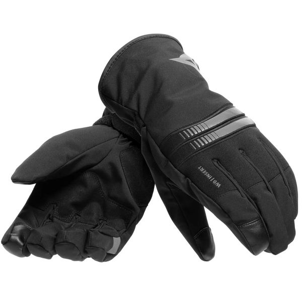 Motorradhandschuhe Dainese Plaza 3 D-Dry Black Anthracite