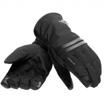 Motorradhandschuhe Dainese Plaza 3 Lady D-Dry Black Anthracite