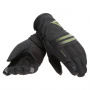 Motorradhandschuhe Dainese Plaza 3 Lady D-Dry Black Bronze Green