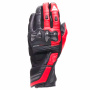 Motorradhandschuhe Dainese Reacto Carbon Long Black Red Lava