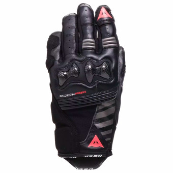 Motorradhandschuhe Dainese Reacto Carbon Short Woman Black Fluo Pink