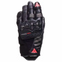 Motorradhandschuhe Dainese Reacto Carbon Short Woman Black Fluo Pink
