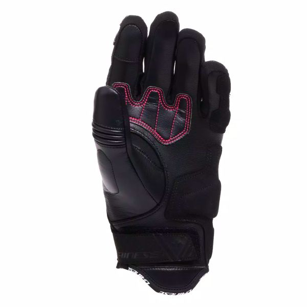 Dainese Reacto Carbon Short Woman Black Fluo Pink