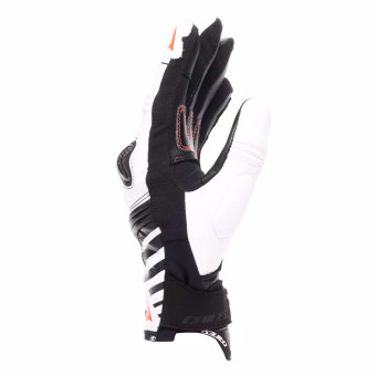 Dainese Reacto Carbon Short Woman Black White Red Fluo
