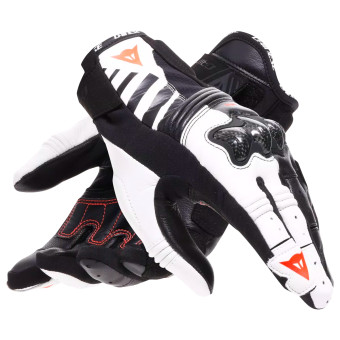 Dainese Reacto Carbon Short Woman Black White Red Fluo