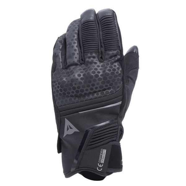 Motorradhandschuhe Dainese Tempest 2 D-Dry Short Black Motorradhandschuhe Dainese Tempest 2 D-Dry Short Black