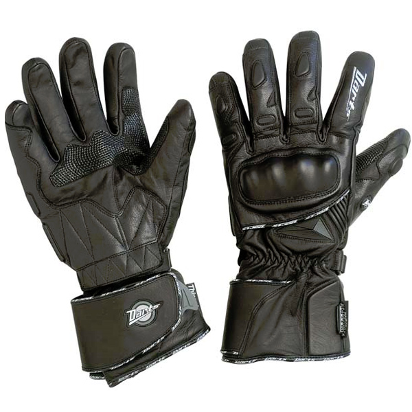 Motorradhandschuhe Darts Montana Schwarz