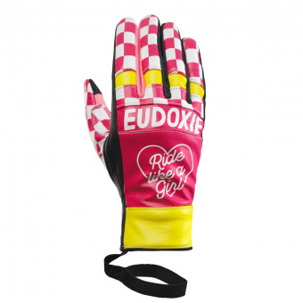 Motorradhandschuhe EUDOXIE G-Gold Pink