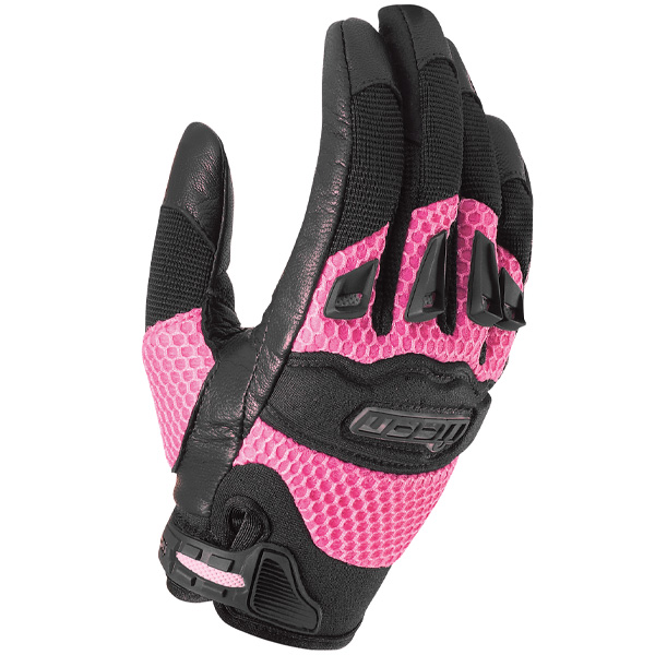 Motorradhandschuhe ICON Twenty-Niner Pink Woman