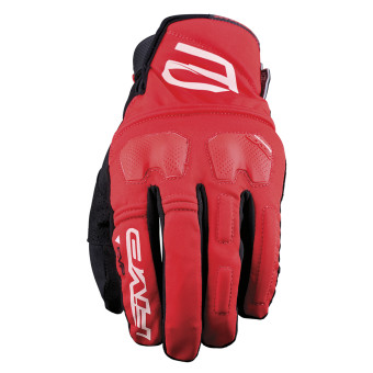 Motorradhandschuhe Five E-WP Red