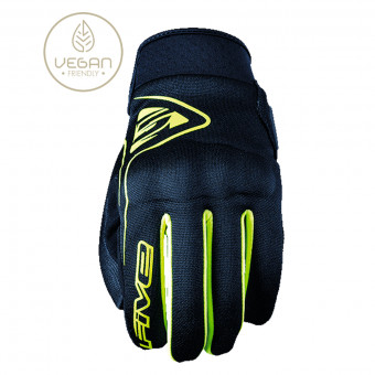 Motorradhandschuhe Five Globe Black Fluo Yellow