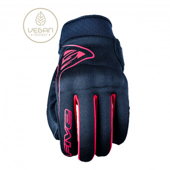 Motorradhandschuhe Five Globe Black Red