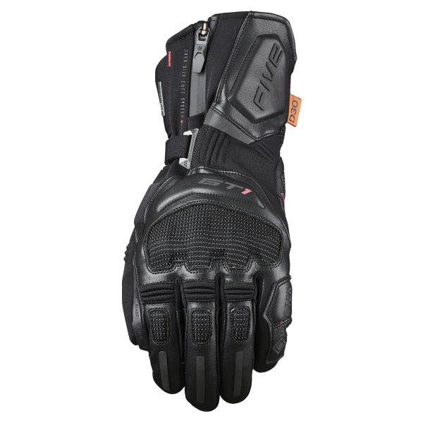 Motorradhandschuhe Five GT1 Evo GTX Schwarz