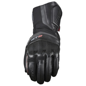 Motorradhandschuhe Five GT2 Evo WP Black