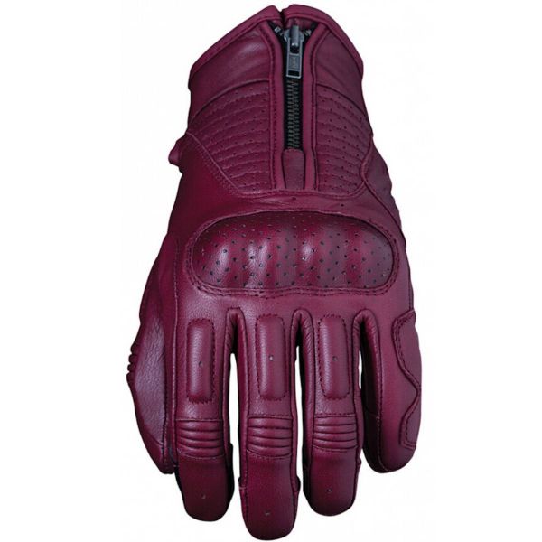 Motorradhandschuhe Five Kansas Woman Burgundy Motorradhandschuhe Five Kansas Woman Burgundy