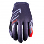 Cross Handschuhe Five MXF4 Scrub Grey Fluo Red