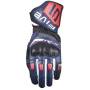 Motorradhandschuhe Five RFX Sport Evo Storm Blue fluo Red white
