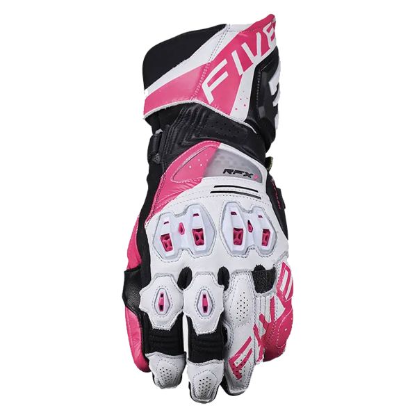 Motorradhandschuhe Five RFX1 Evo Woman White Fluo Pink