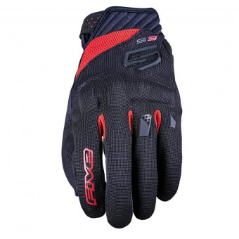 Motorradhandschuhe Five RS3 Evo Black Red Motorradhandschuhe Five RS3 Evo Black Red