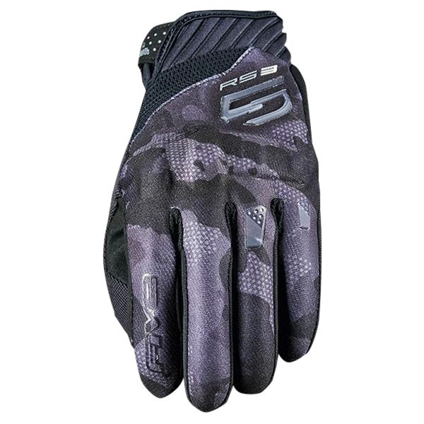 Motorradhandschuhe Five RS3 Evo Camo Black Motorradhandschuhe Five RS3 Evo Camo Black