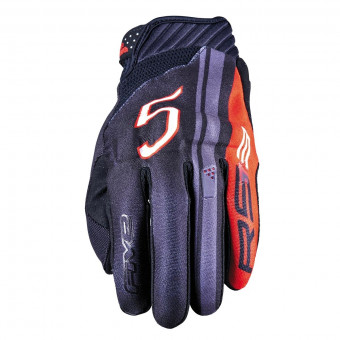 Motorradhandschuhe Five RS3 Evo Sport Black Red Motorradhandschuhe Five RS3 Evo Sport Black Red