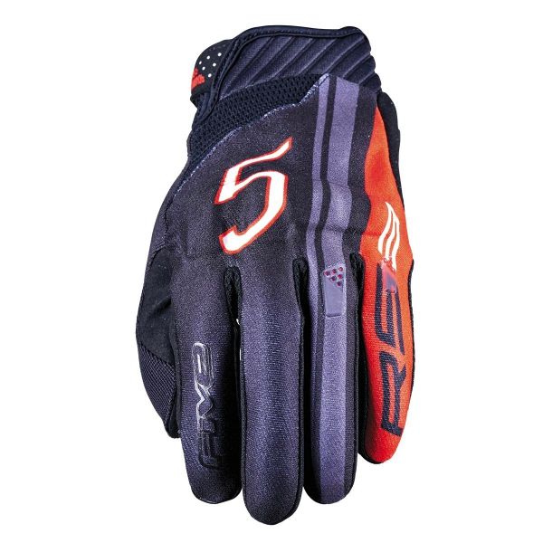 Motorradhandschuhe Five RS3 Evo Sport Black Red