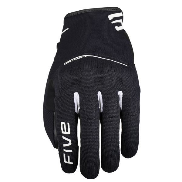Motorradhandschuhe Five RS4 Evo Black White
