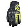 Motorradhandschuhe Five RSC Evo Black Fluo Yellow