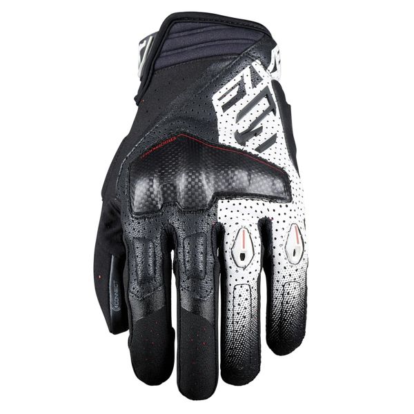 Motorradhandschuhe Five RSC Evo Black White Motorradhandschuhe Five RSC Evo Black White