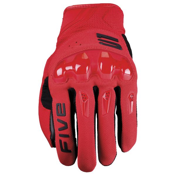 Motorradhandschuhe Five RSX Red