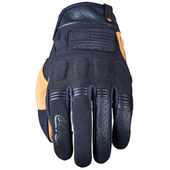 Motorradhandschuhe Five Scrambler Black Tan
