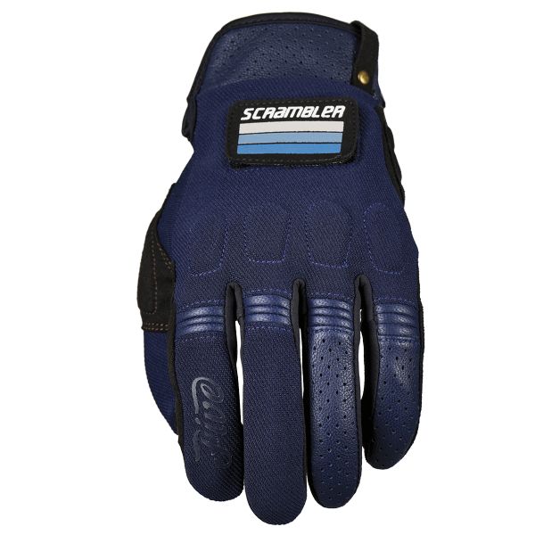 Motorradhandschuhe Five Scrambler Navy Black