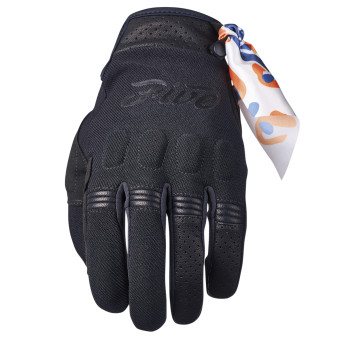Motorradhandschuhe Five Scrambler Woman Schwarz