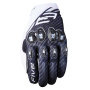 Motorradhandschuhe Five Stunt Evo 2 Fiber Black White