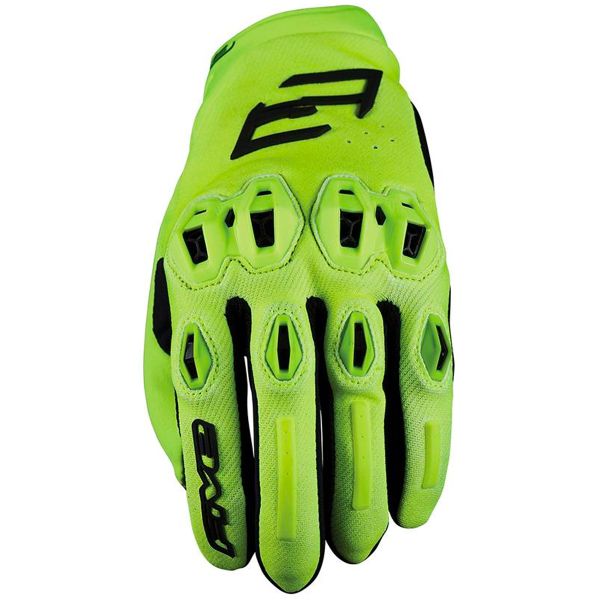 Motorradhandschuhe Five Stunt Evo 2 Fluo Yellow Motorradhandschuhe Five Stunt Evo 2 Fluo Yellow