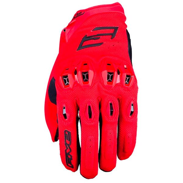 Motorradhandschuhe Five Stunt Evo 2 Red Motorradhandschuhe Five Stunt Evo 2 Red