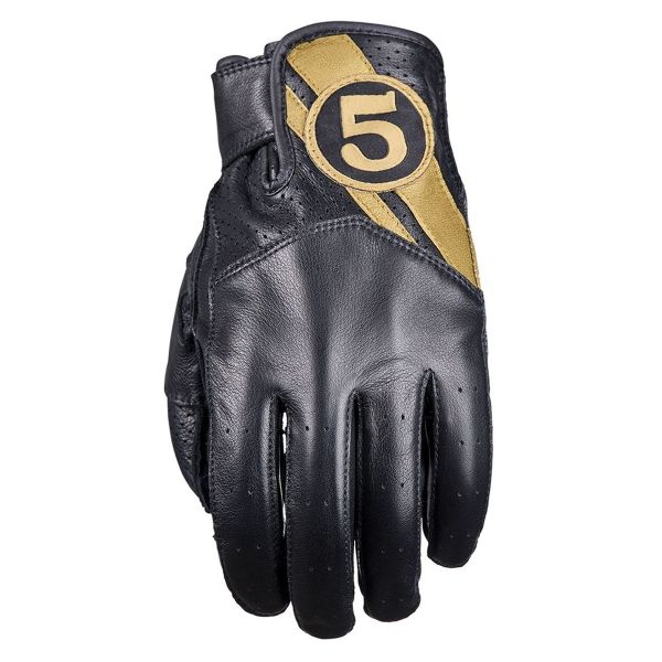 Motorradhandschuhe Five Texas Evo Black gold