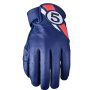 Motorradhandschuhe Five Texas Evo Blue Fluo Red