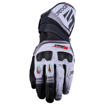 Motorradhandschuhe Five TFX2 WP Grey Grey Red