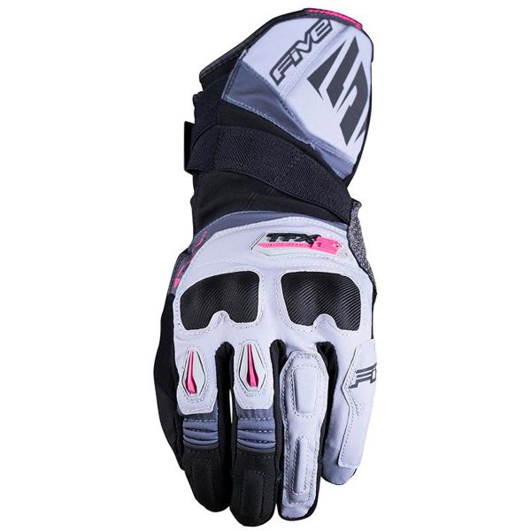 Motorradhandschuhe Five TFX2 WP Woman Grey Pink Motorradhandschuhe Five TFX2 WP Woman Grey Pink
