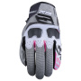 Motorradhandschuhe Five TFX4 WP Woman Grau Pink