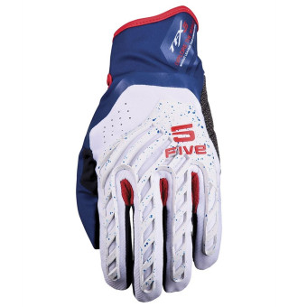 Motorradhandschuhe Five TFX5 Grey blue red