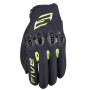 Motorradhandschuhe Five Tricks Black Fluo Yellow