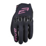 Motorradhandschuhe Five Tricks Woman Black Fluo Pink